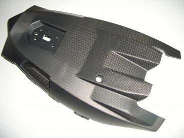 Heckunterverkleidung / Matt carbon