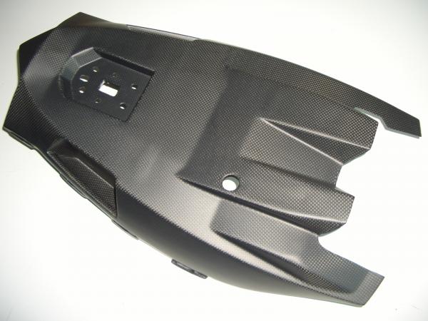 Heckunterverkleidung / Matt carbon