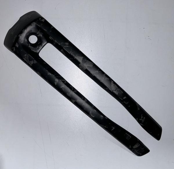 Forged Carbon / Matt Scheinwerfer Mittelteil KTM 1290 Duke R & RR